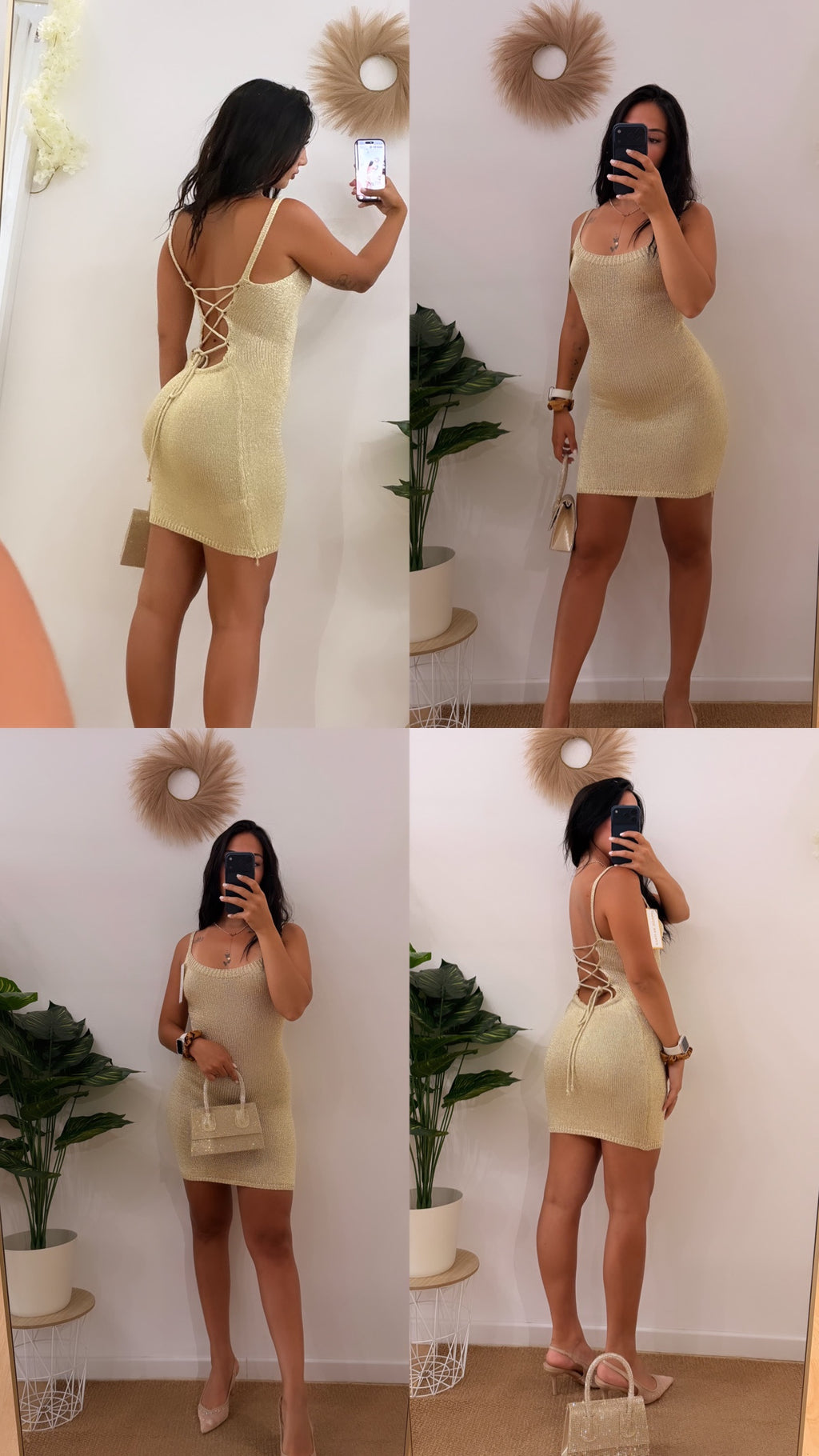 Vestito brillantinato