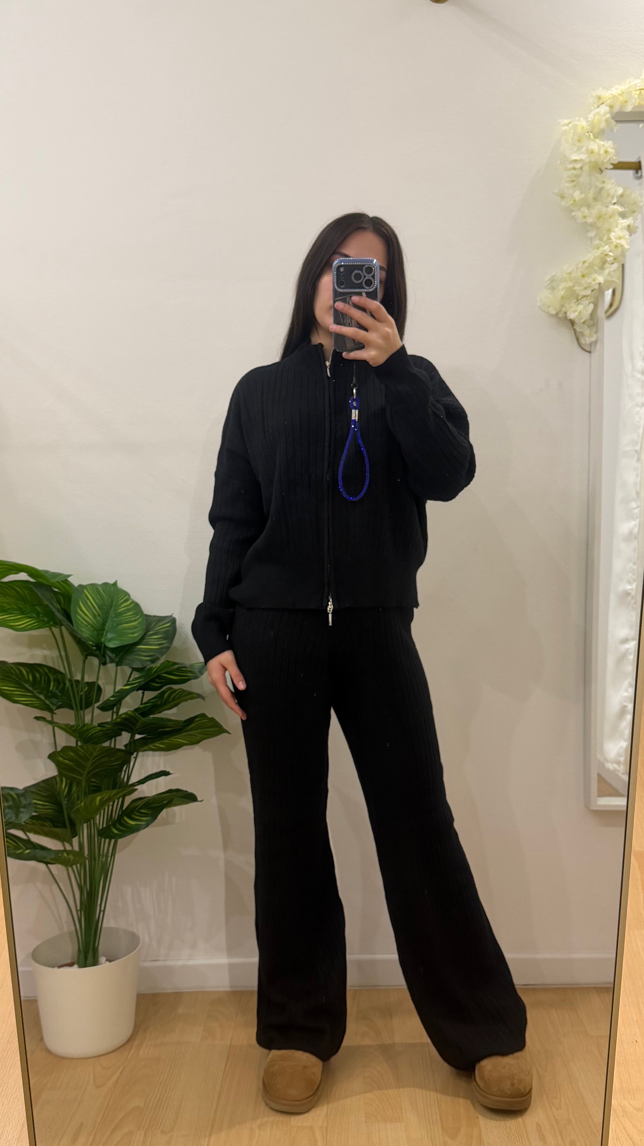 completo in lana morbido