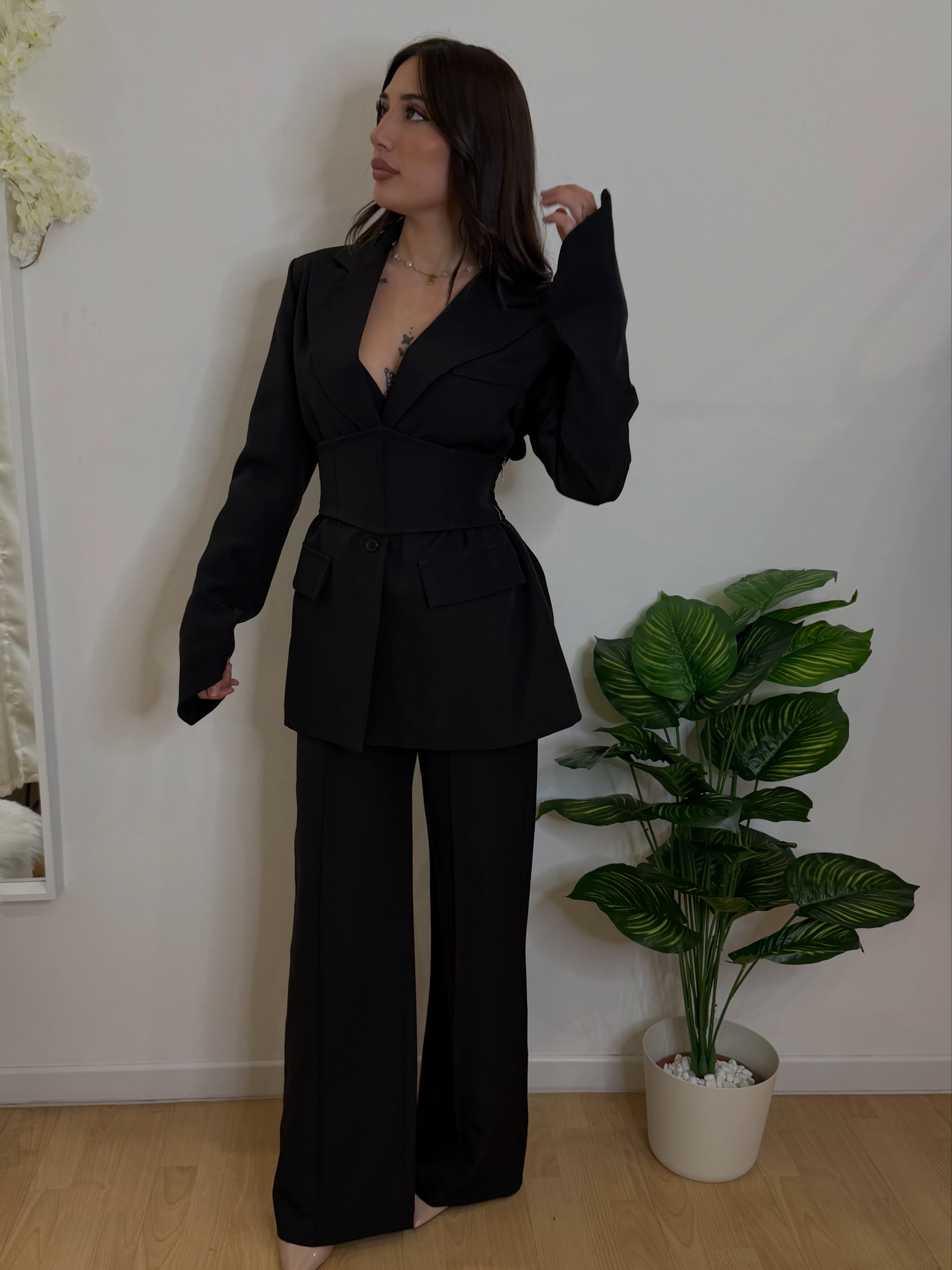 Completo elegante tre pezzi