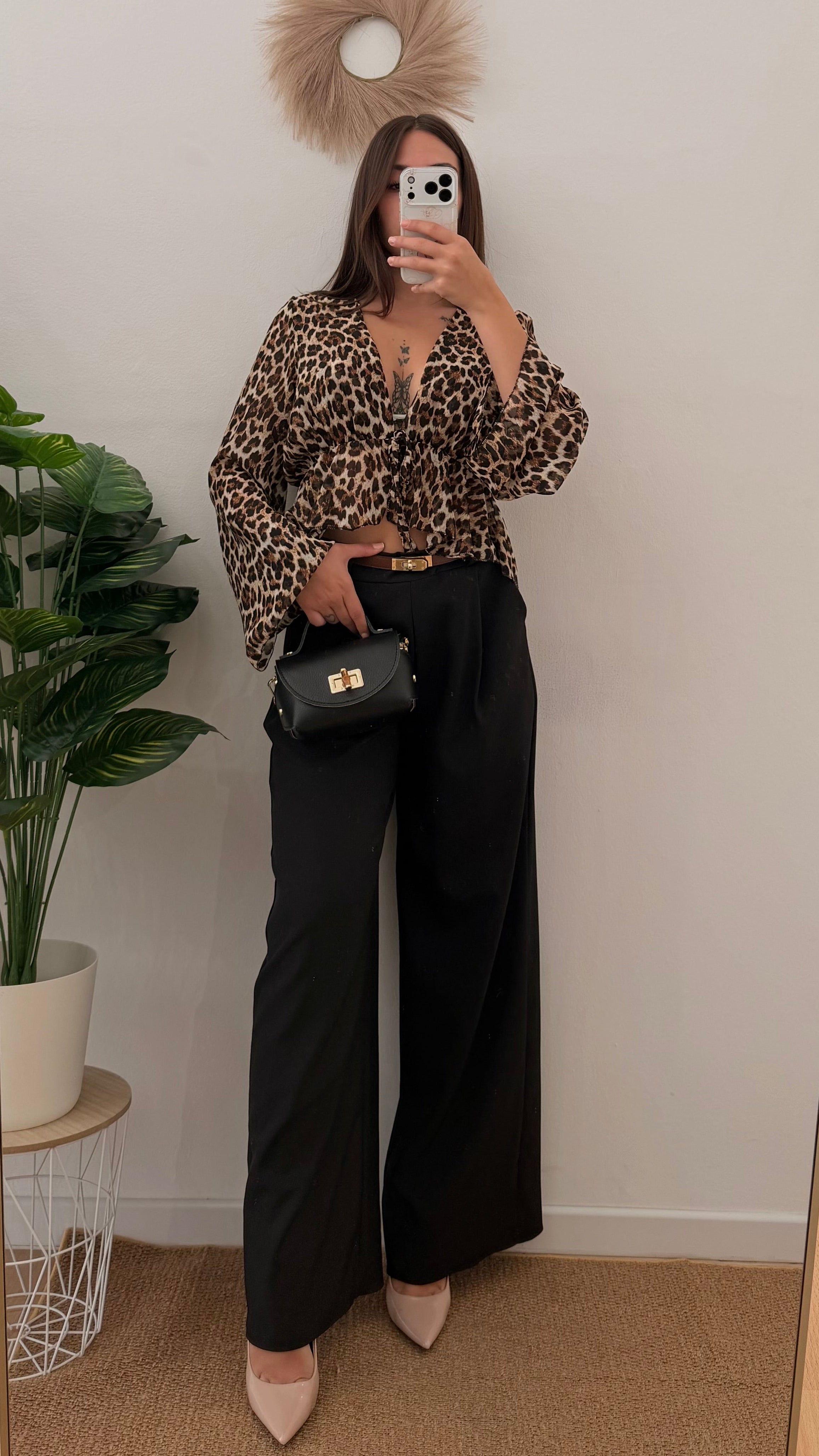 camicia fiocco