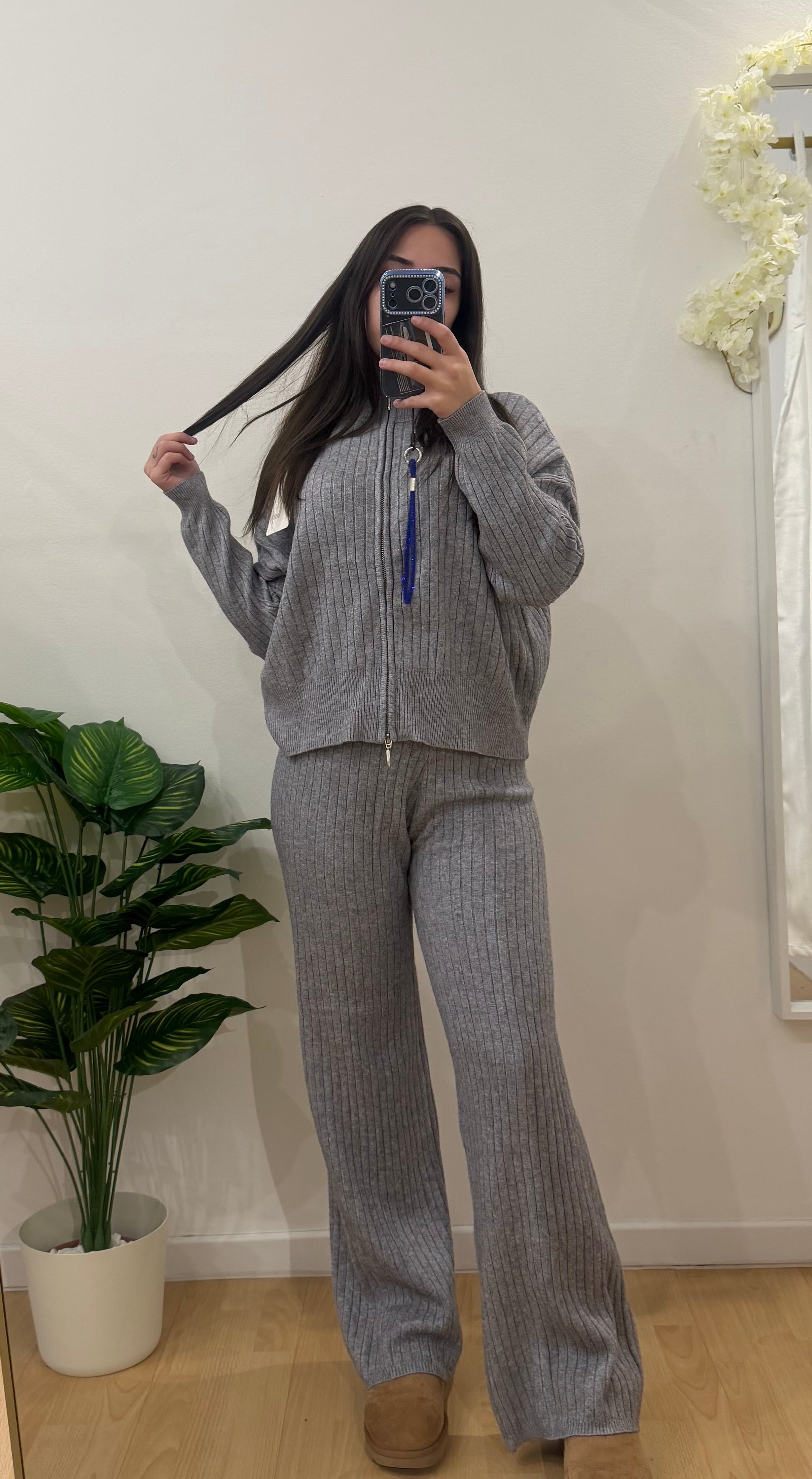 completo in lana morbido