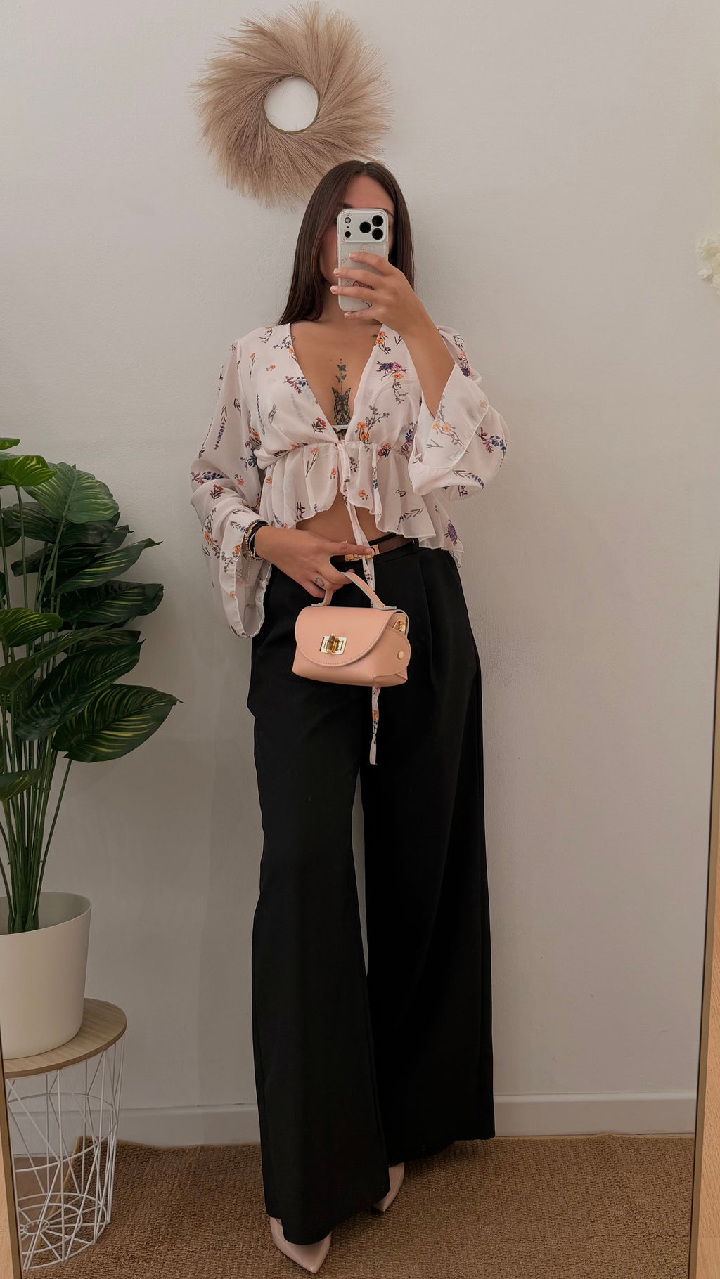 camicia fiocco