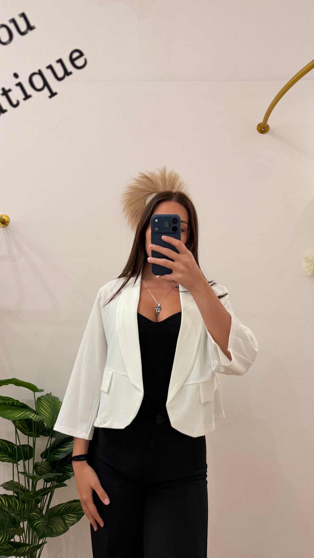 blazer crop