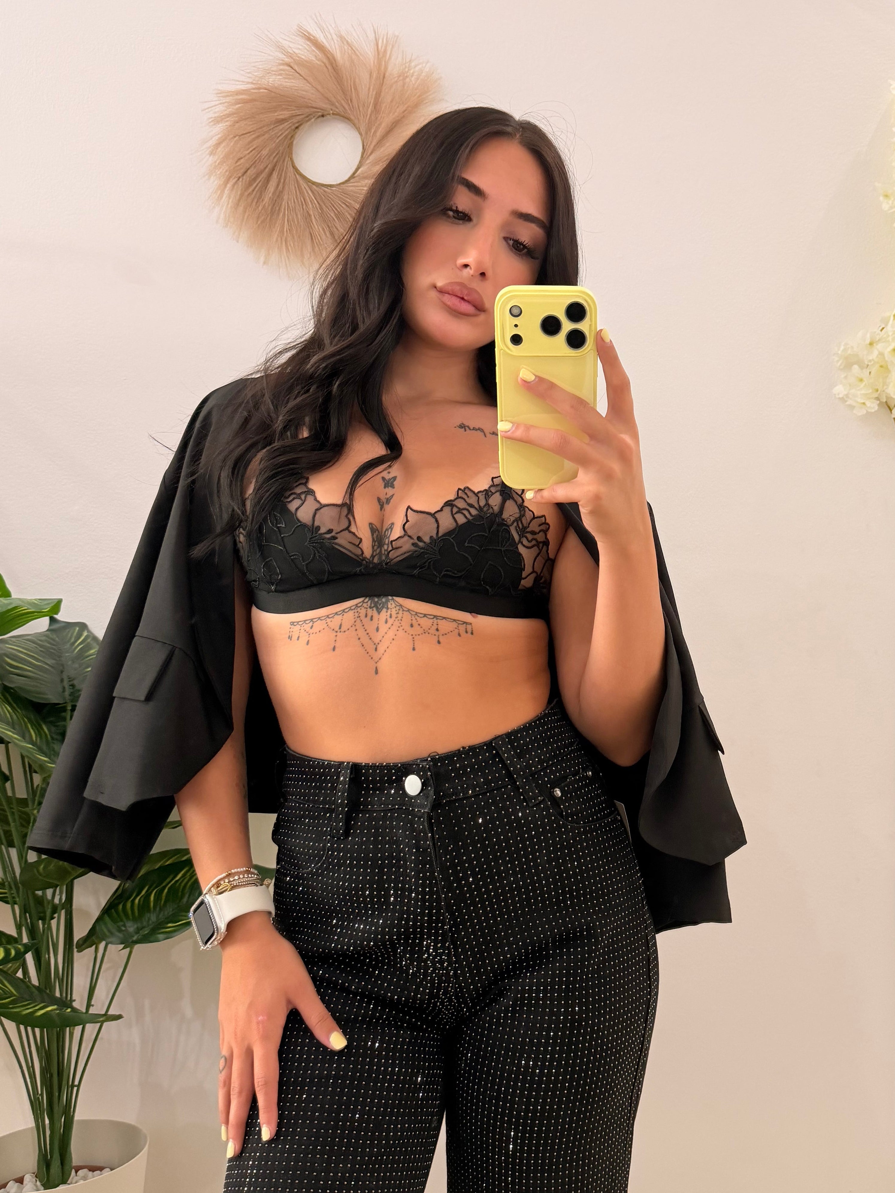 bralette in pizzo