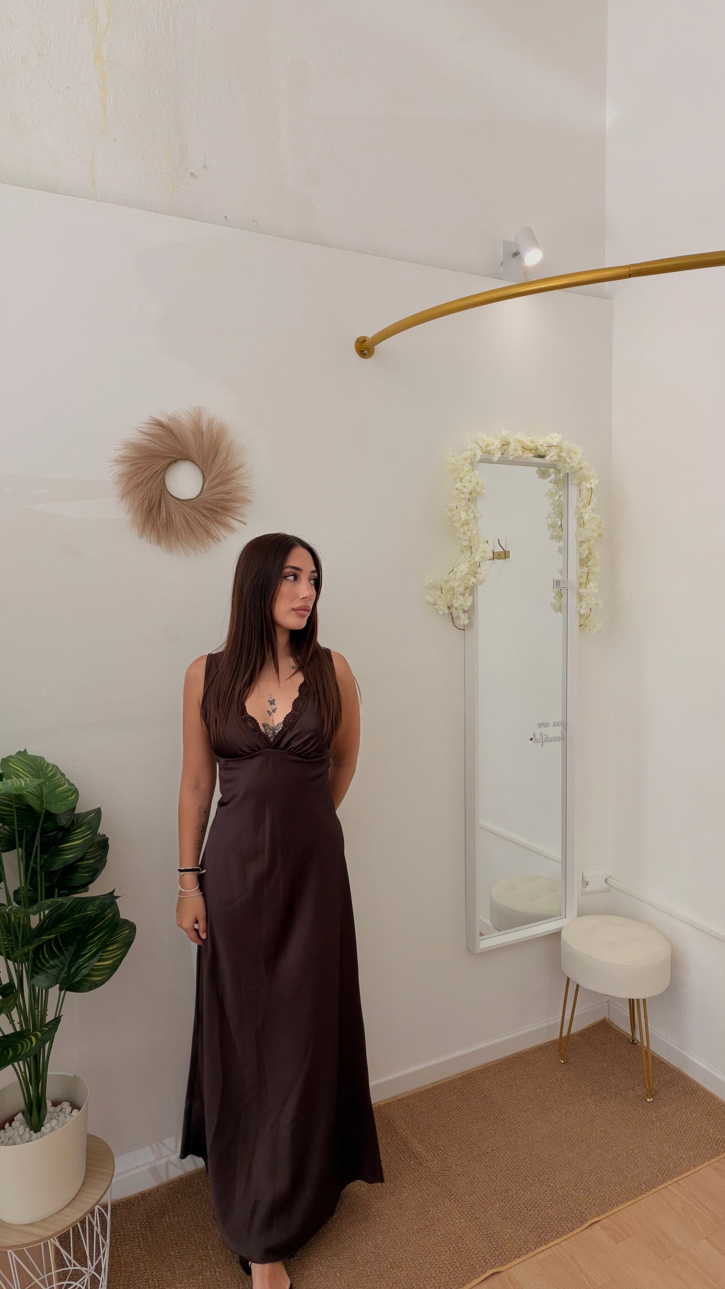 Long Dress Satin