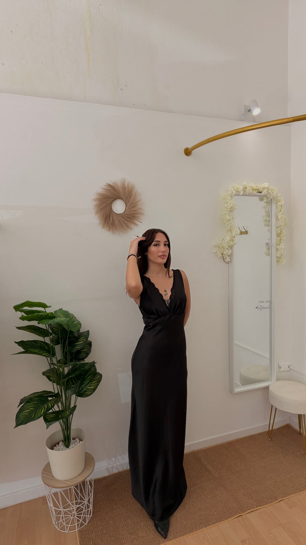 Long Dress Satin